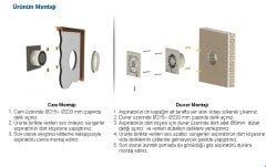 Aircol 200lük Banyo, Wc, Tuvalet Fanı / Aspiratörü 350 m³/h - Aircol 200