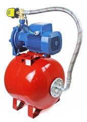 Pedrollo 2CPm 25/14A Dijital Akıllı Paket Hidrofor 9 Kat 20 Daire 50 Litre Tanklı