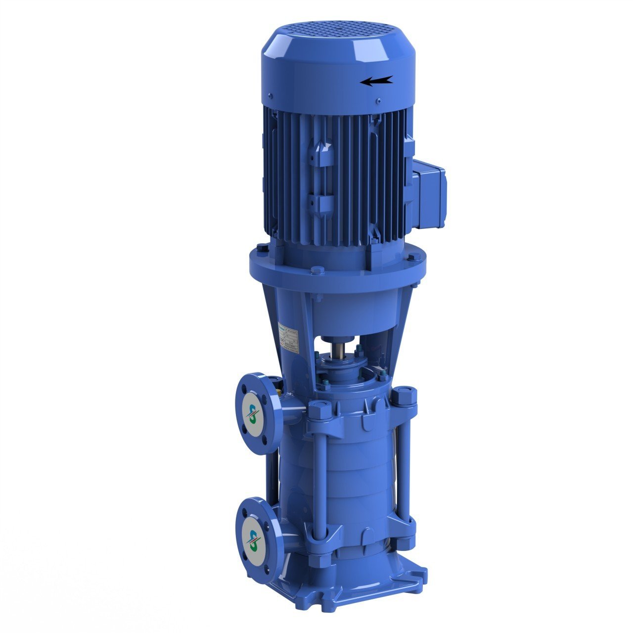 Sumak SHT 32/2 Trifaze Dik Milli Kademeli Pompa 4 Hp