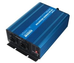 CARSPA Güneş Enerji Sistemi İnverteri, Solar Enerji İnverteri 2000W-12V Tam Sinüs İnverter