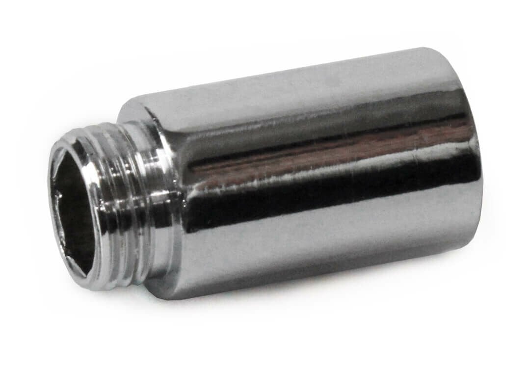 Klepsan Nikel Kaplı Pirinç Uzatma 4 Cm 1/2''