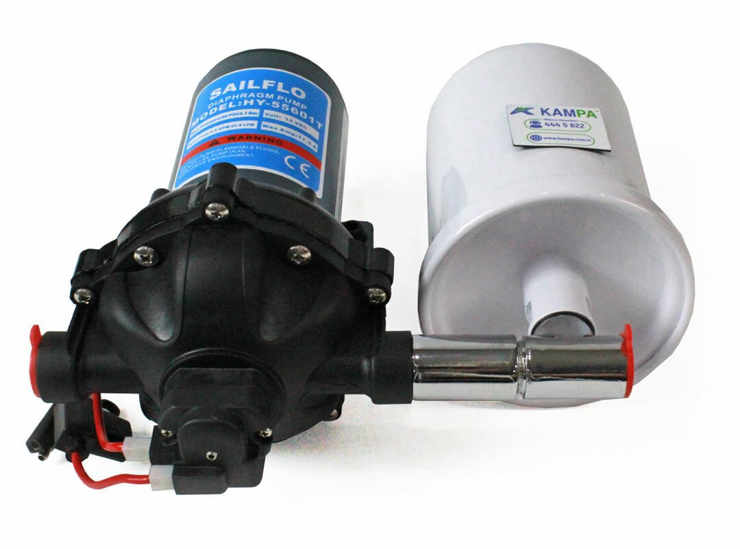 Pompe de Cale de Bateau Submersible 1100 GPH 12V pour Bateau de Pche