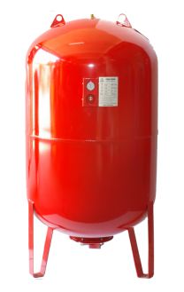 TD 150 Dik Ayaklı Hidrofor Tankı 150 lt  Bağlantı Çapı 1''
