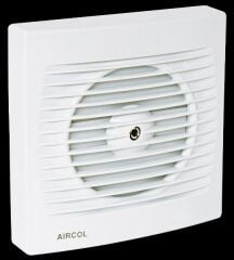 Aircol 100lük Panjurlu Tuvalet, Wc ve Banyo Fanı / Aspiratörü 100 m³/h - Aircol 100 MP
