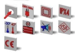 Aircol 100lük Sessiz, Dekoratif, Plastik Banyo Fanı / Aspiratörü 100 m³/h - Aircol 100