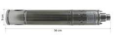 3.5 inch 90 mm Dış Çap Derin Kuyu Dalgıç Pompa 10 Metre Kablolu 550 Watt 110 mss 2.6 m³/h