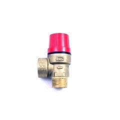 Pakkens 1/2'' Emniyet Ventili DN25 3 Bar Erkek