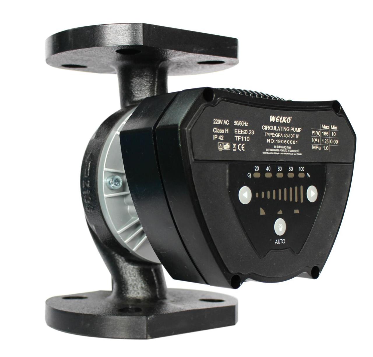 Welko GPA 40-10 F IV 100-125.000 Kazan İçin Frekans Konvertörlü Sirkülasyon Pompası 10 mss 10 m3/h