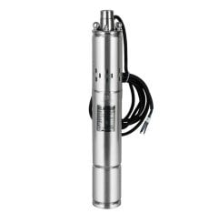 24 Volt Dc Solar Güneş Enerjili Dalgıç Pompa 70mm Dış Çap 140 Watt Panolu 50 Mss 1.3 m³/h
