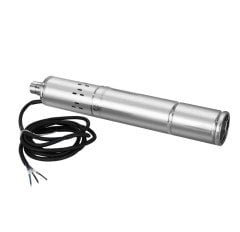 24 Volt Dc Solar Güneş Enerjili Dalgıç Pompa 70mm Dış Çap 140 Watt Panolu 50 Mss 1.3 m³/h