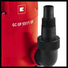 Einhell GC-SP 5511IF Gizli Flatörlü Otomatik Drenaj Dalgıç Pompa 8.5 Mt Aktarım 11 ton/saat