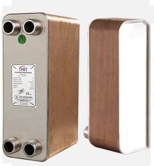Mit MB-05 - 36 Plaka Kaynaklı Plakalı Isı Eşanjör Bağlantı 1''- 1'' Kapasite 2100 Litre/Saat