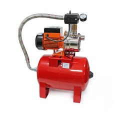 24 Volt DC Fırçasız Motorlu Solar Hidrofor 3 Kat 3 Daire 24 Litre Tank