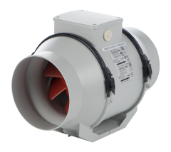 Vortice Lineo125V0 Çift Kademeli Kanal Tipi Fan 365 m³ 1570 RPM
