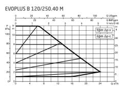 DAB Evoplus B 120/250.40 (250 mm) Frekans Konvertörlü Flanşlı Sirkülasyon Pompası DN40 12 mss 24 m³/h