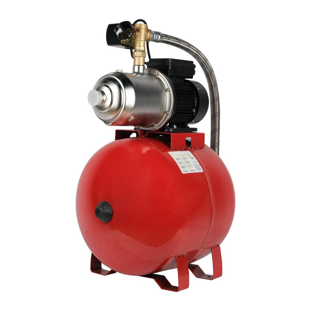 CJET-XA-1100M Süper Sessiz Paket Hidrofor 5 Kat 10 Daire 24 Lt Tanklı