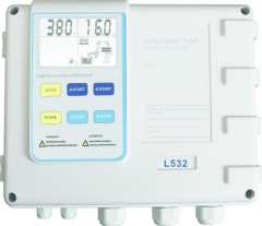 EPC 5,5 - 11 kW Çift Pompalı Trifaze Dalgıç Pompa Koruma ve Kontrol Panosu - Dijital Ekran,Türkçe Menü