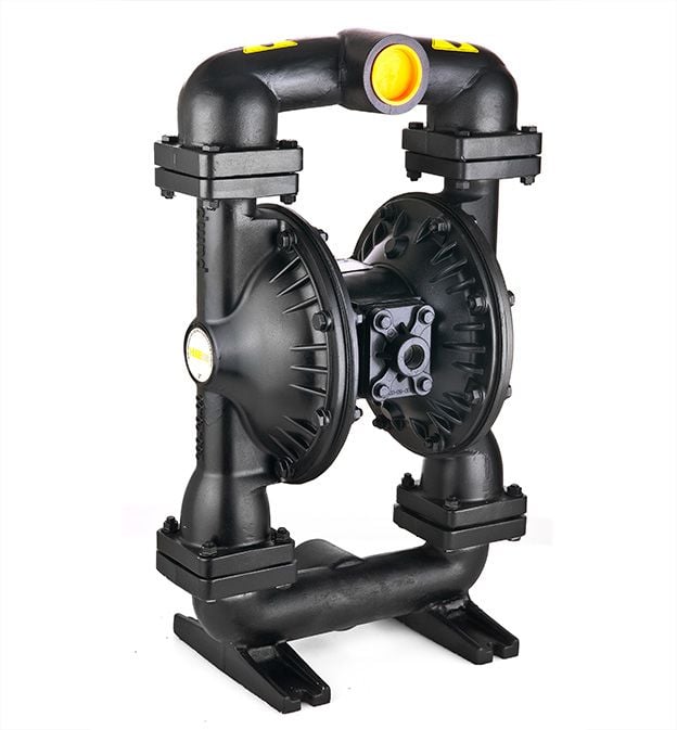 Huge Pump-Günalsan HP20 Alüminyum Gövdeli Havalı Diyaframlı Pompa 560 Litre/Dakika 7 Bar 2 inch