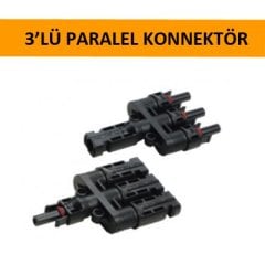Solar Panel İçin 3Lİ T Branch
