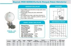 Baymak PKM 100 Hidrofor - 4 Kat / 4 Daire