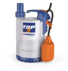 Pedrollo TOP-2 Flatörlü Plastik Gövdeli Drenaj Dalgıç Pompa 8 mss  13.2 m³/h