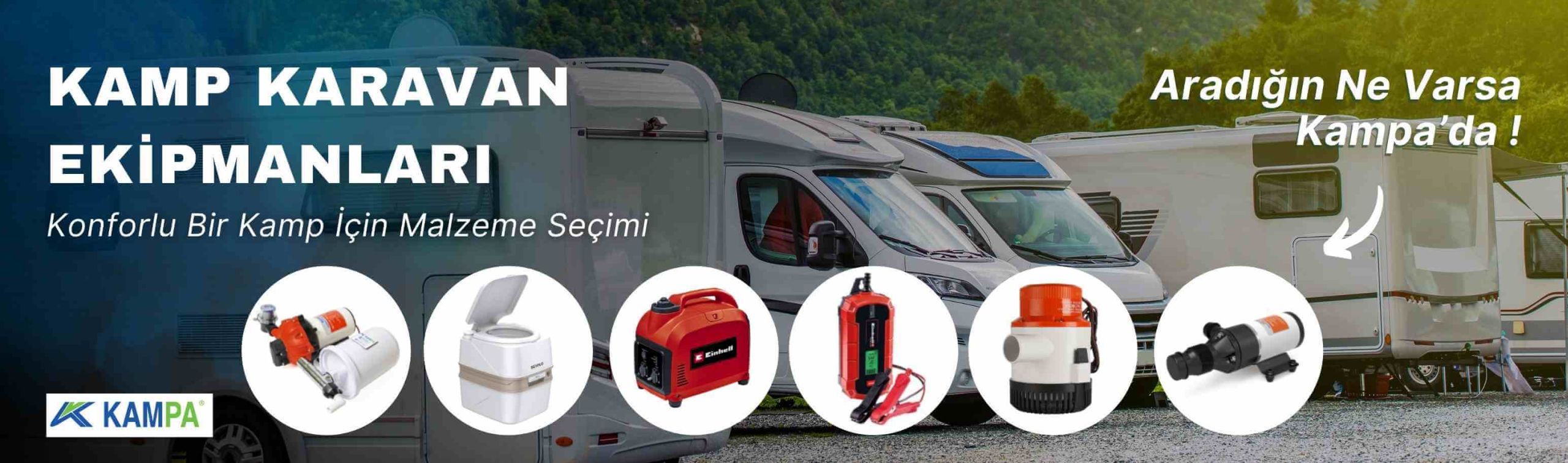 Kamp Karavan Ekipmanları