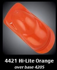 SON 3 ADET !!! 4421 - 04 Auto Air Hi - Lite Orange 4fl.oz/120ml