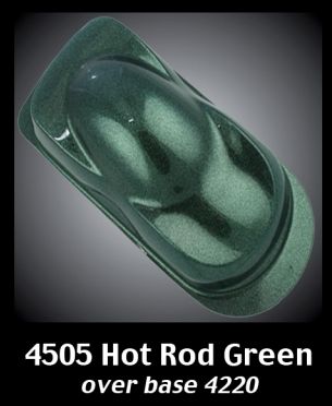 SON 3 ADET !!! 4505 - 04 Hot Rod Green 4fl.oz/120ml