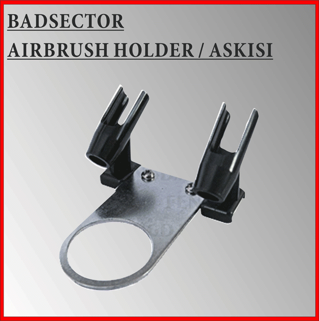 KOMPRESÖR ÜSTÜ AIRBRUSH HOLDER 2Lİ Airbrush Tutucu Mod 01