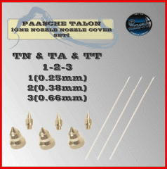 TG-3F PAASCHE TALON TG 3F SET USA AIRBRUSH 0.25 + 0.38 + 0.66MM