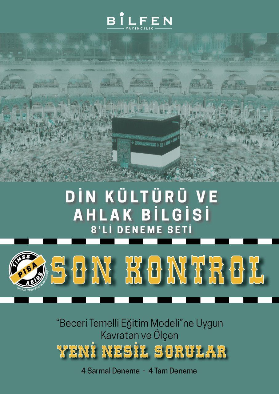 8. SINIF SON KONTROL DİN KÜLTÜRÜ DENEME