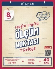 8.SINIF TÜRKÇE HAFTA HAFTA ÖLÇÜM NOKTASI ( YENİ )