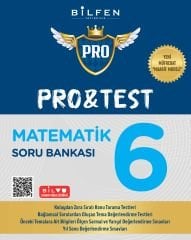 6. SINIF PRO&TEST MATEMATİK SORU BANKASI YENİ MÜFREDAT