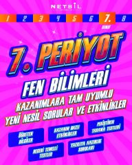 7.SINIF FEN BİLİMLERİ PERİYOT ETKİNLİKLİ SORU BANKASI