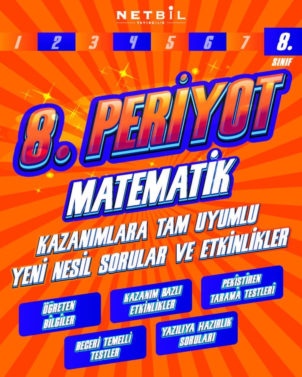 8.SINIF MATEMATİK PERİYOT ETKİNLİKLİ SORU BANKASI