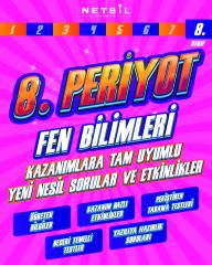 8.SINIF FEN BİLİMLERİ PERİYOT ETKİNLİKLİ SORU BANKASI