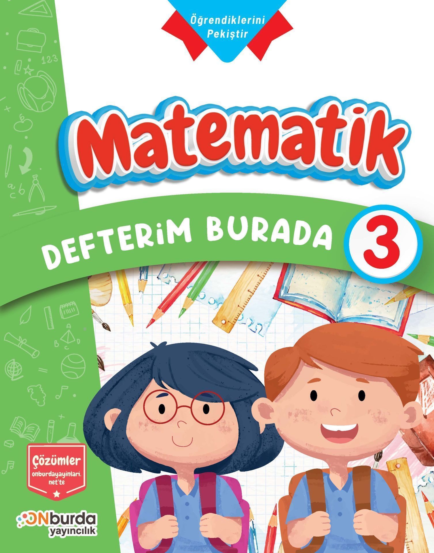 Onburda 3.Sınıf Matematik Defterim Burada