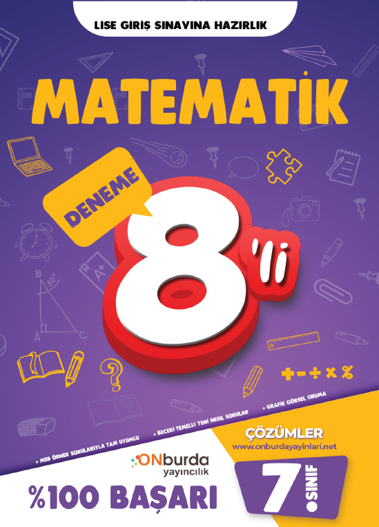7.Sınıf Matematik Yeni Nesil Branş Denemeleri