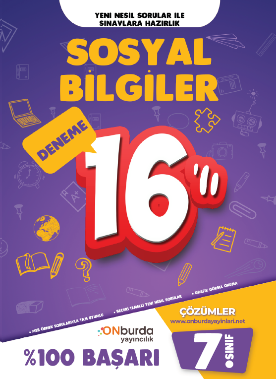 7.Sınıf Sosyal  Yeni Nesil Branş Denemeleri
