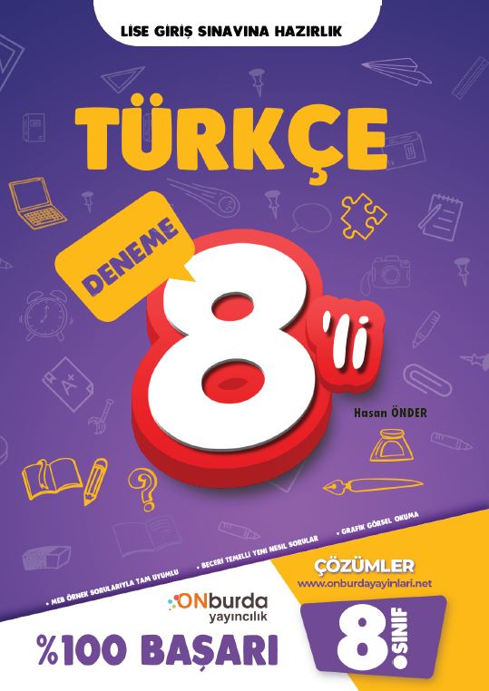 8.Sınıf Türkçe Yeni Nesil Branş Denemeleri
