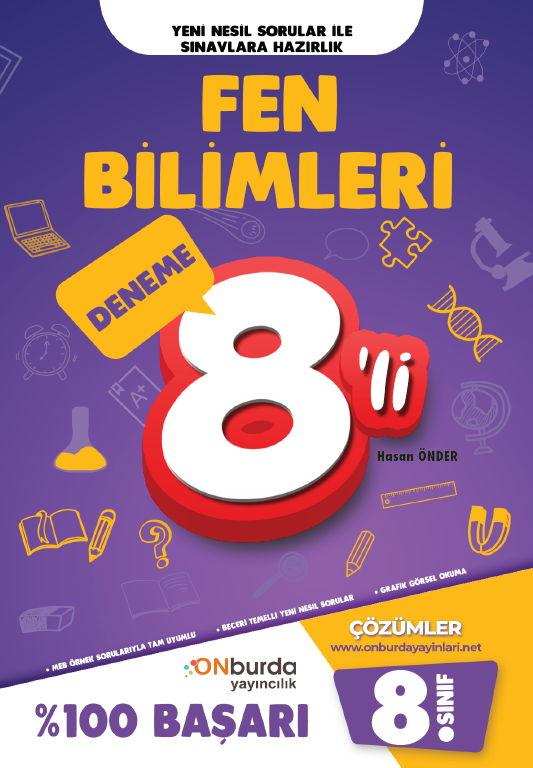8.Sınıf Fen Bilimleri Yeni Nesil Branş Denemeleri