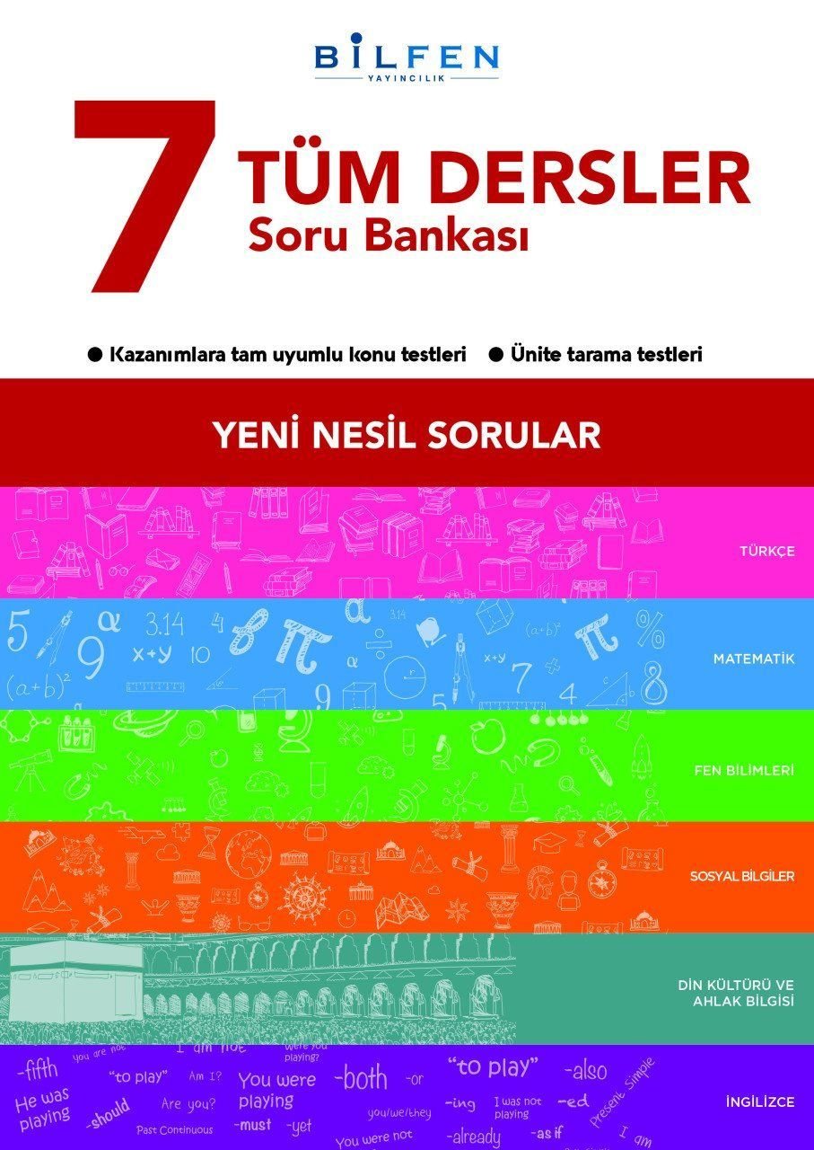 7. SINIF TÜM DERSLER SORU BANKASI