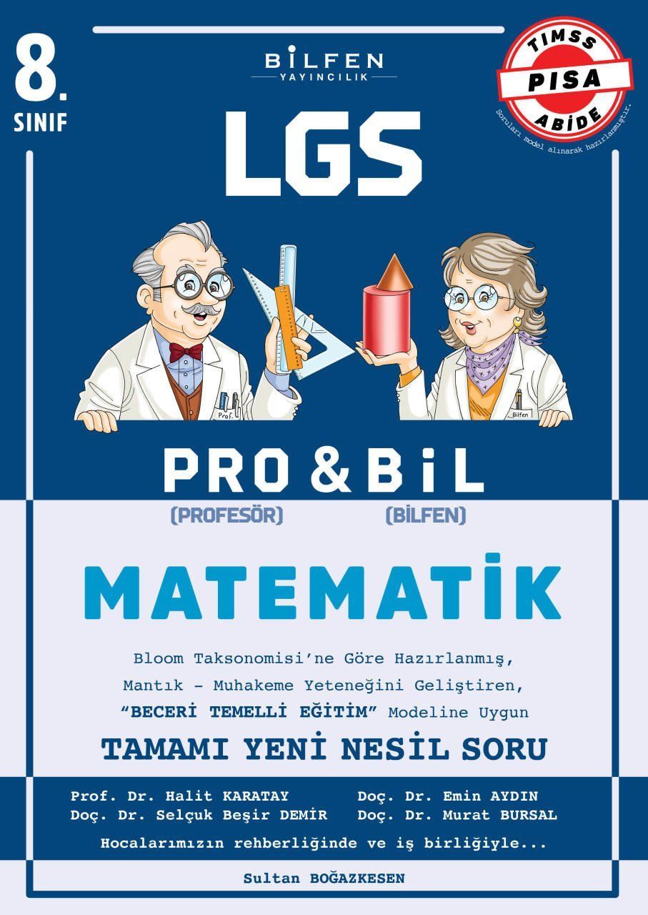 LGS MATEMATİK 8 PROBİL SORU BANKASI
