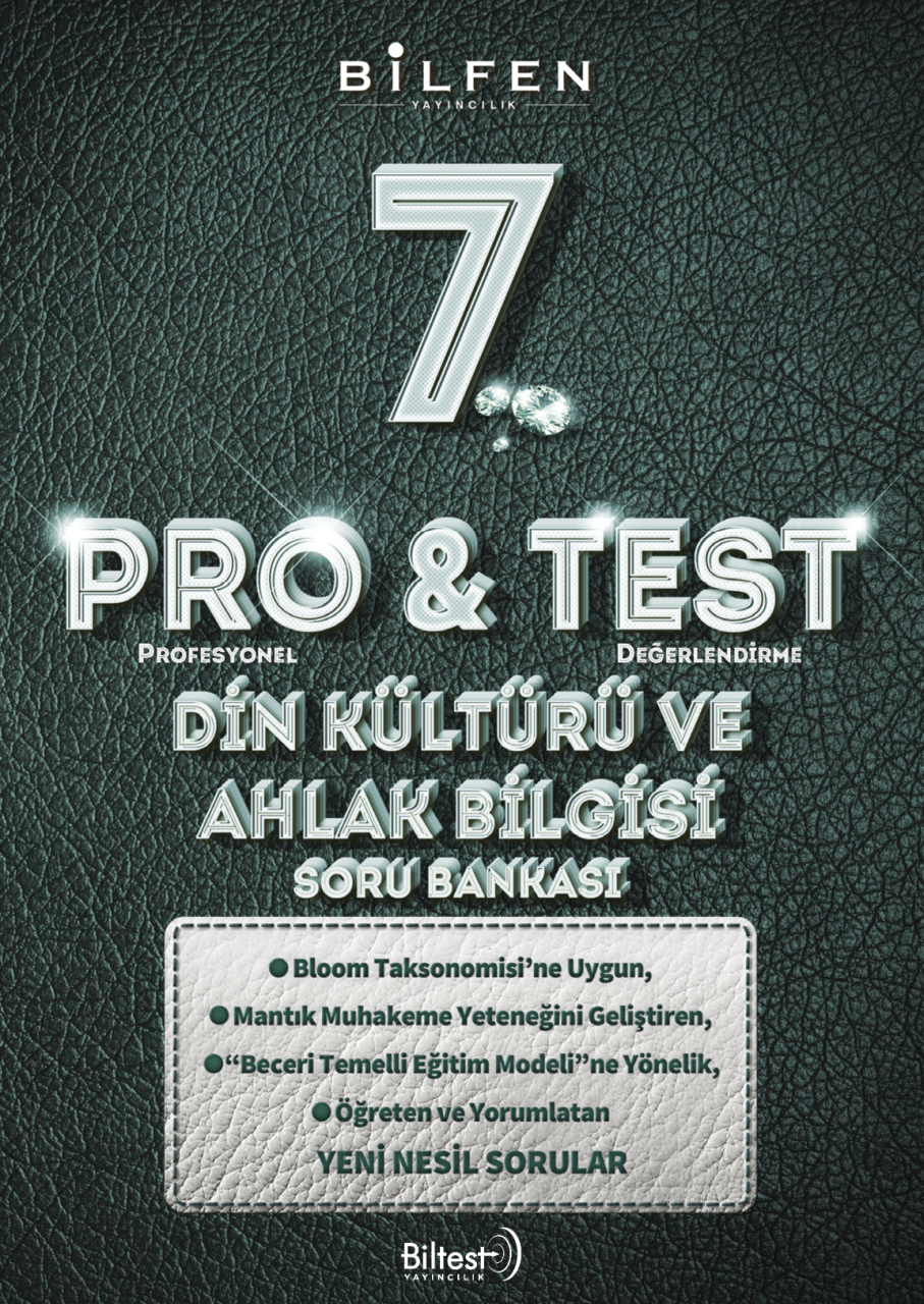 7. SINIF PROTEST DİN KÜLTÜRÜ VE AHLAK BİLGİSİ SORU BANKASI