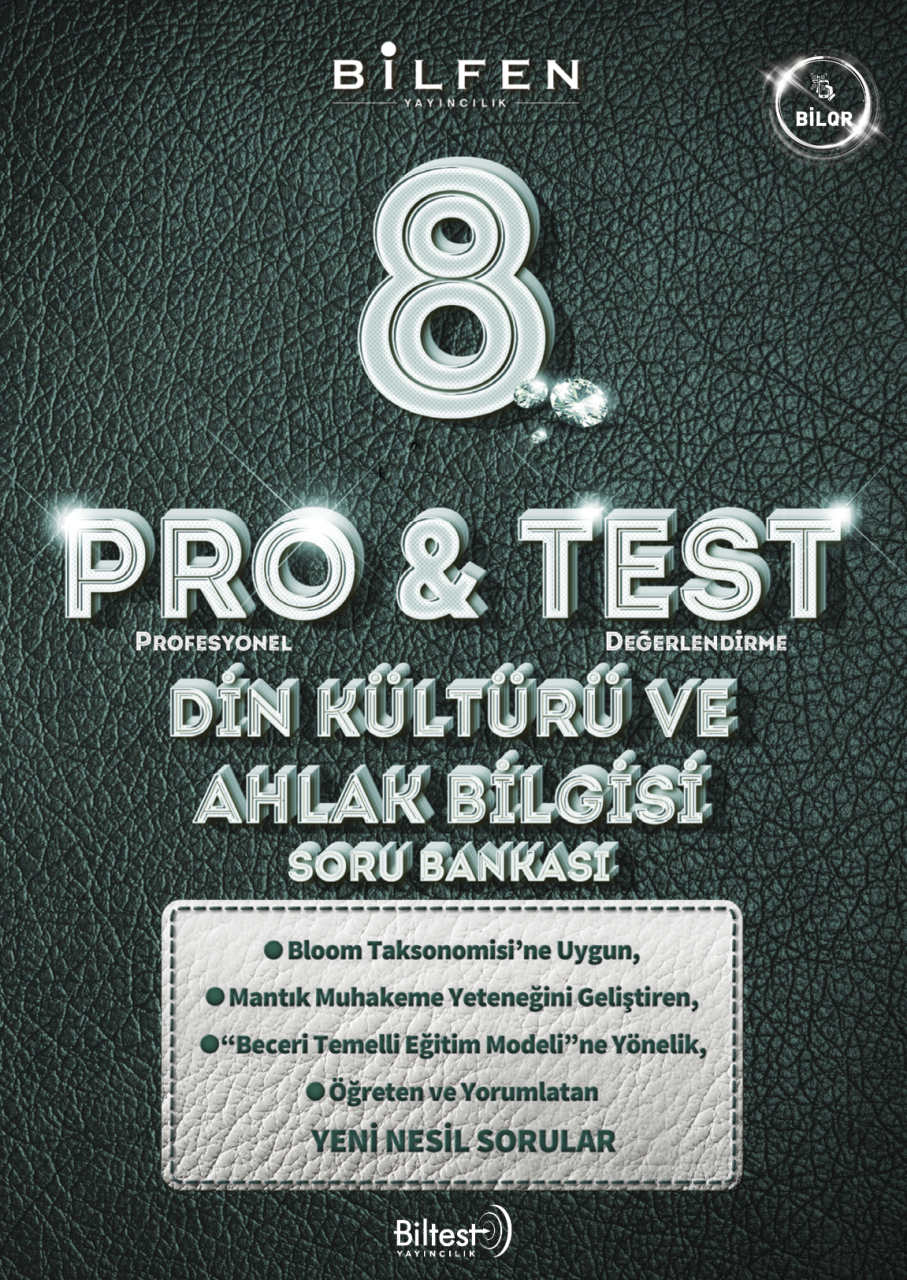 8. SINIF PROTEST DİN KÜLTÜRÜ VE AHLAK BİLGİSİ SORU BANKASI