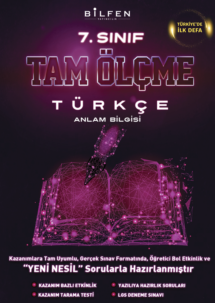 7. SINIF TÜRKÇE TAM ÖLÇME