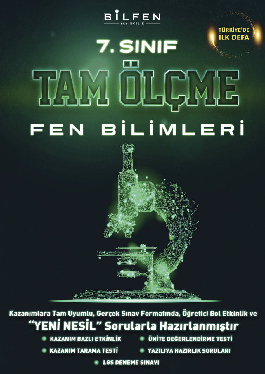 7. SINIF FEN BİLİMLERİ TAM ÖLÇME