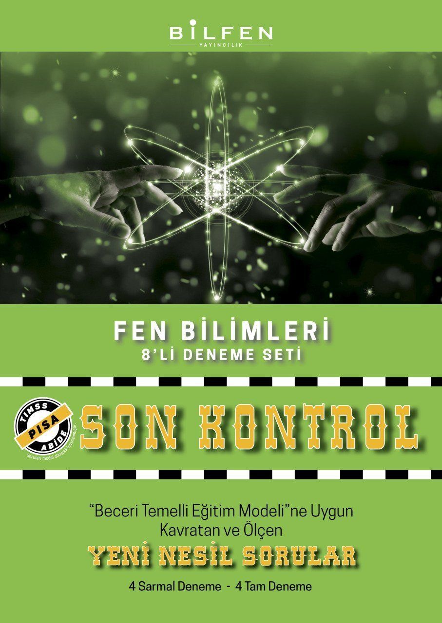 8. SINIF SON KONTROL FEN BİLİMLERİ DENEME