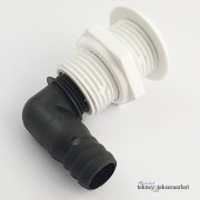 16mm Plastik Yuvarlak Tip 90 derece Depo Havalandırma