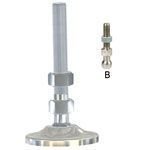 507 ÇELİK - TABANLI VE MİLLİ MAFSALLI PABUÇ 100*M24*154*105    (507 102 415)